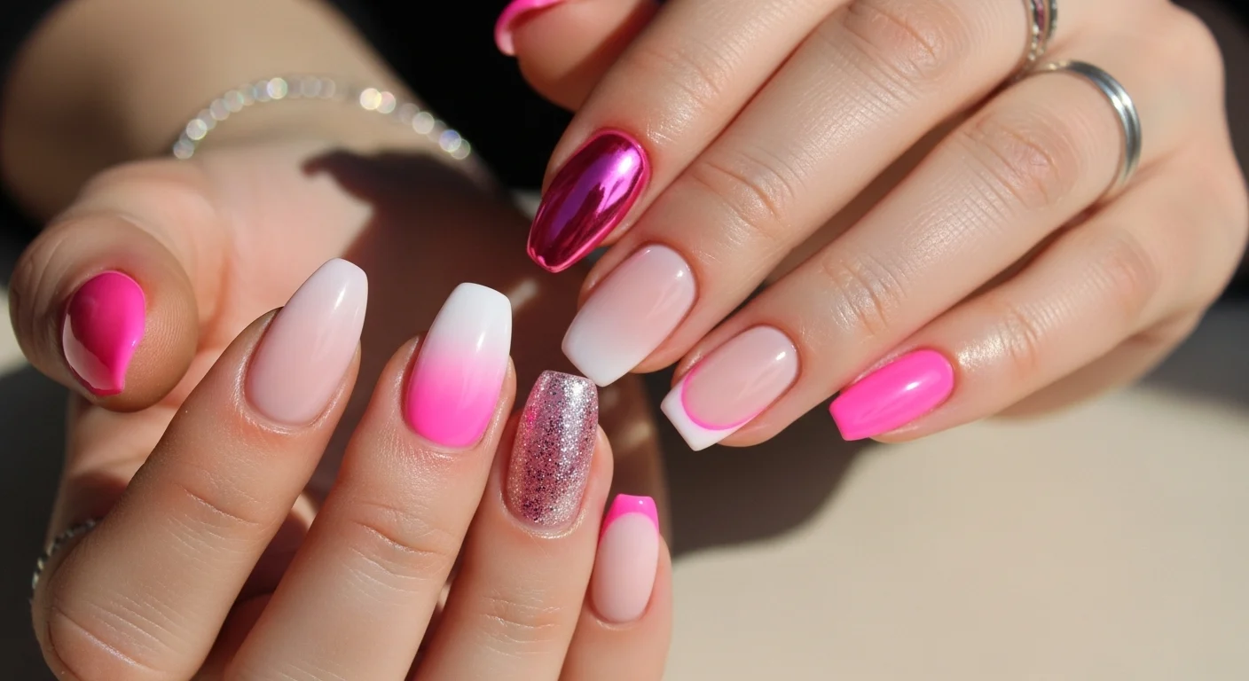 18 Pink Nail Ideas Everyone Is Saving Right Now
