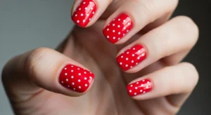Polka Dot Nails