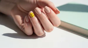 Smiley Nails