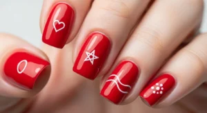 Bold Color with Minimalist Line Art