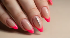 Neon Pink Minimal Charm Look