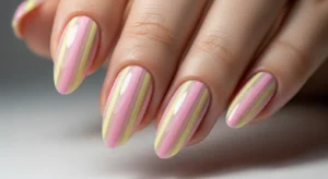 Pink and Yellow Stripes