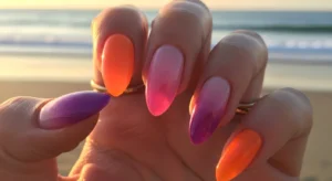 Sunset Gradient Nails