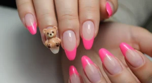 Bubblegum Pink Teddy Charm