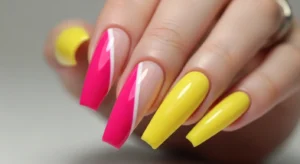 Half-and-Half Color Block