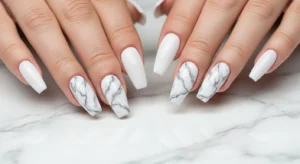 Marble Coffin Nails Prompt