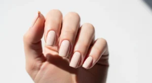 Milky Nude Nails