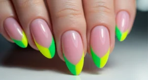 Neon Tips on Neutral Base