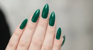 Jewel-Toned Stiletto Nails