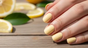 Lemon Yellow Nails