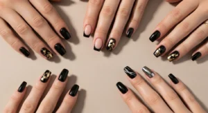 24 Black Nail Ideas That Always Look Expensive
