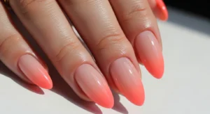 Peach to Coral Ombre