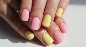 Soft Pastel Pink and Lemon Combo