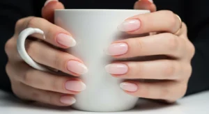 Milky Pink Nails