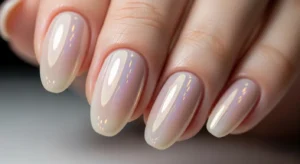 Chrome Neutral Nails