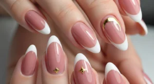 Dusty Rose Elegant Nails