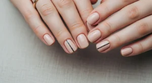 Neutral With One Accent Nail