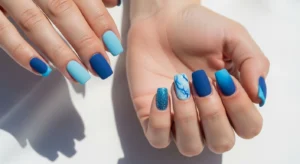 20 Blue Nail Ideas That Look Cool, Calm, and Stylish