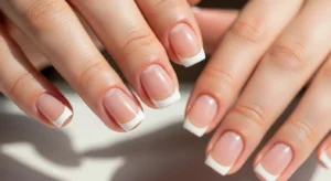 Micro French Tips (Thin White Lines)