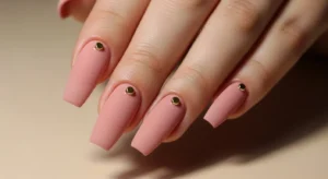 Matte Pink Chic Nails