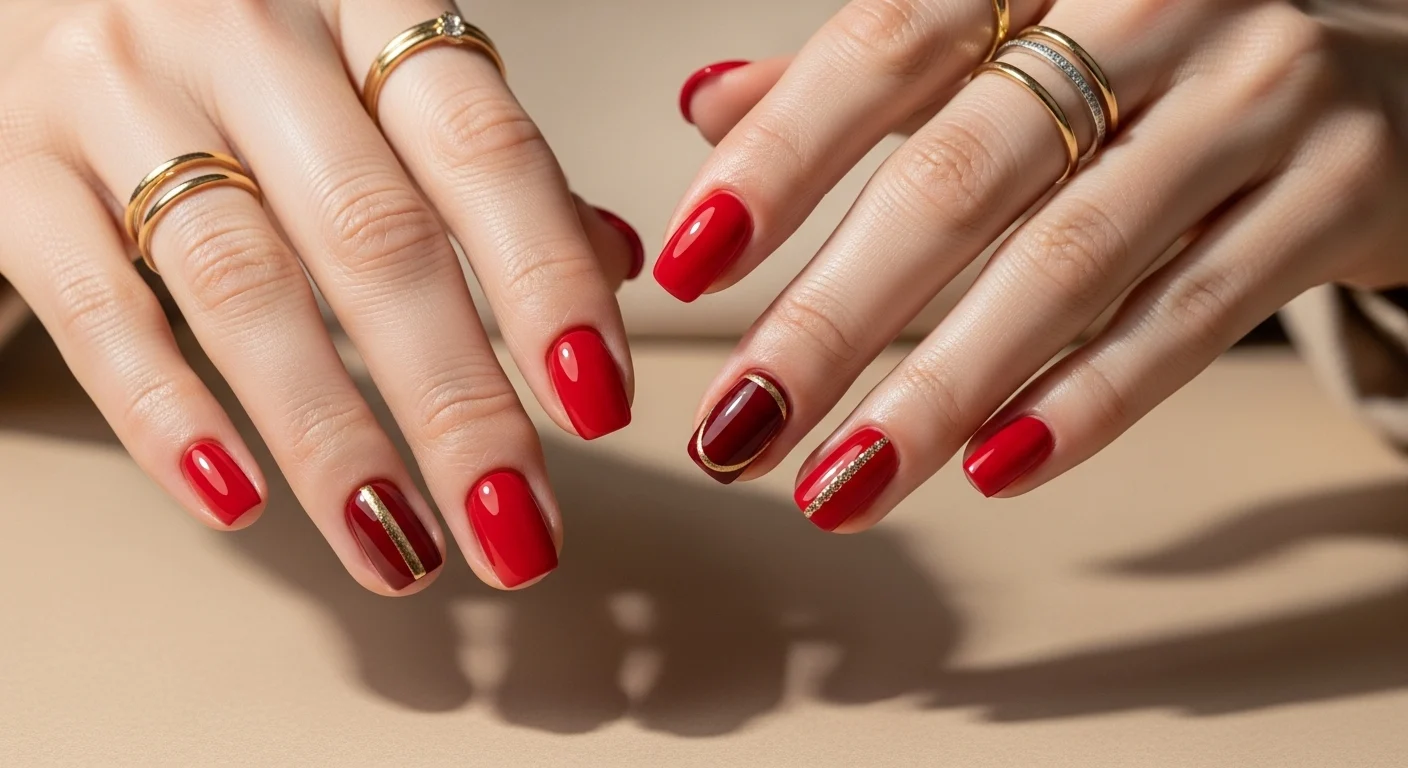 “22 Red Nail Ideas That Look Bold, Classy & Timeless”