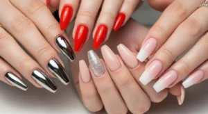“27 Glamorous Acrylic Nail Ideas”
