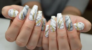 Marble Nail Design