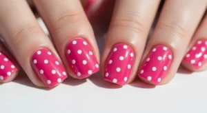 Polka Dot Playful Nails