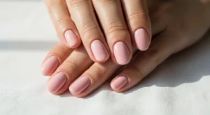 Soft Baby Pink Nails