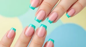 Two-Tone French Manicure