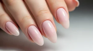 . Milky Pink Nails