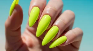 Neon Yellow Nails