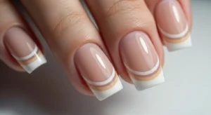 Double Line French Tips