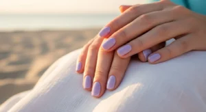 Lavender Nails