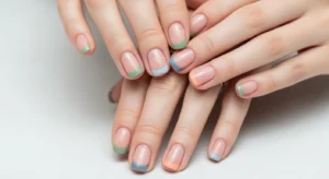 Colored French Tips