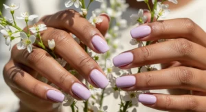 Lilac Nails