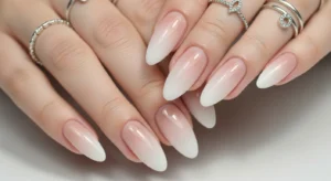 Neutral Ombre Nails