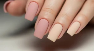 Matte Square Nails
