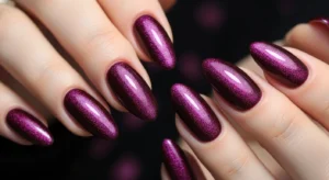Velvet Dark Nails