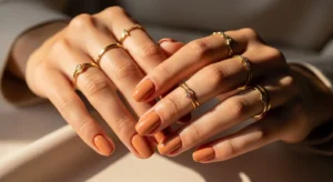 Honey Nude Nails