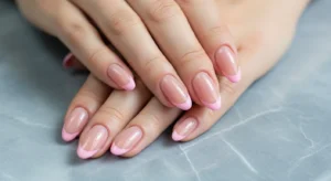 Soft Pink French Tips