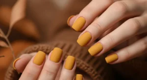Mustard Yellow Nails (Fall Vibe)