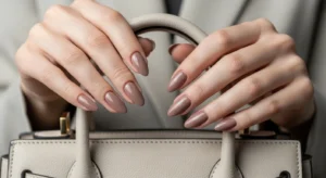 Taupe Nails