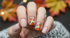 Pumpkin Patch Nails: