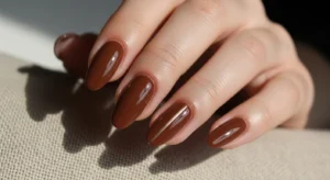 Brown with Gold Accents
