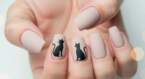 Black Cat Silhouette: