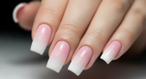 Ombre Square Nails