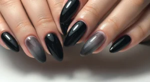Dark Jelly Nails