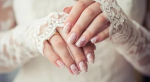 Lace-Inspired Nails