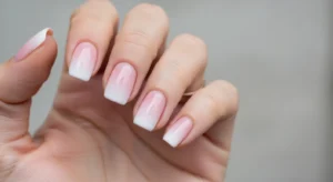 Soft Gradient with White Tips